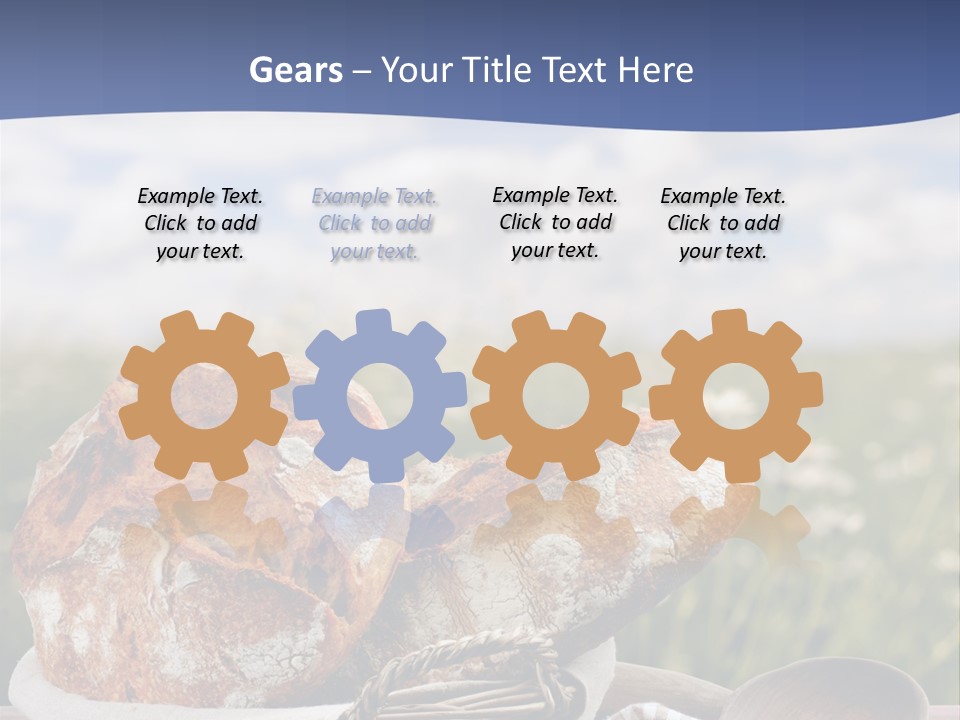 Table Rye Cereal PowerPoint Template