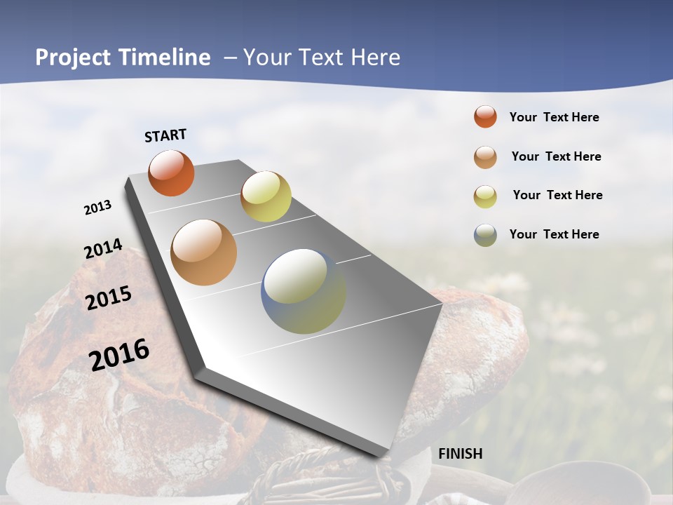 Table Rye Cereal PowerPoint Template