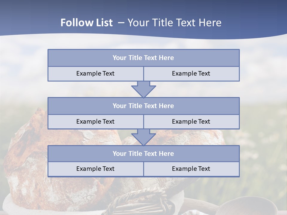 Table Rye Cereal PowerPoint Template