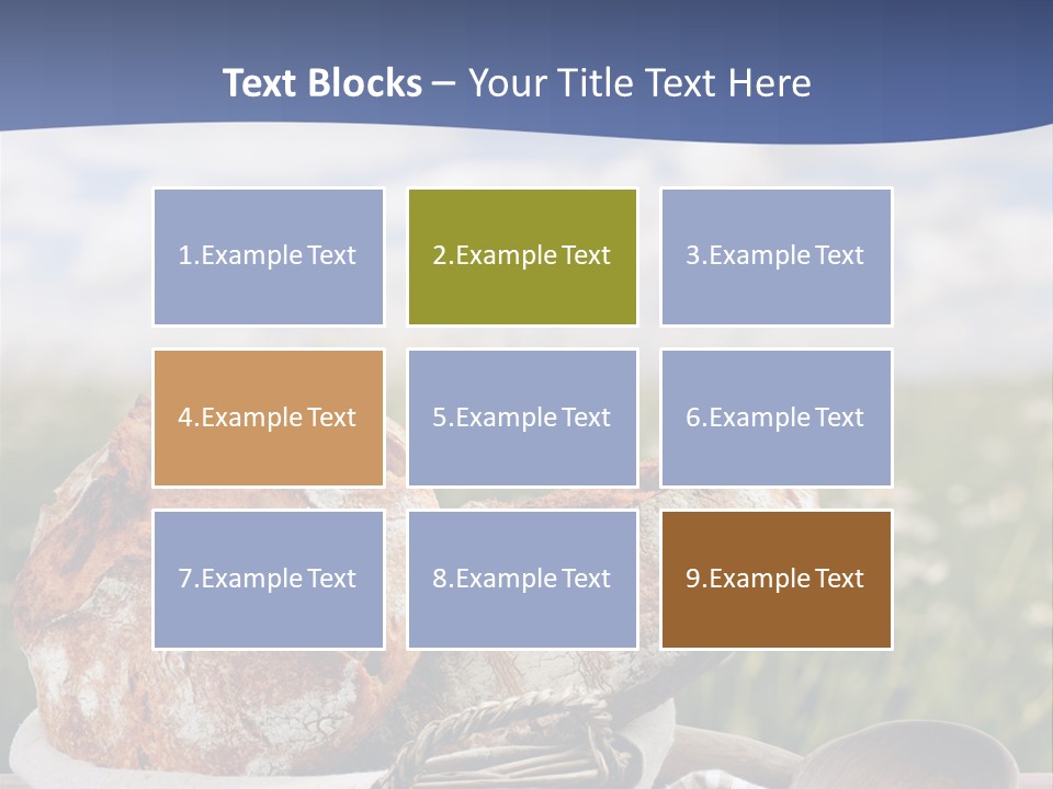 Table Rye Cereal PowerPoint Template