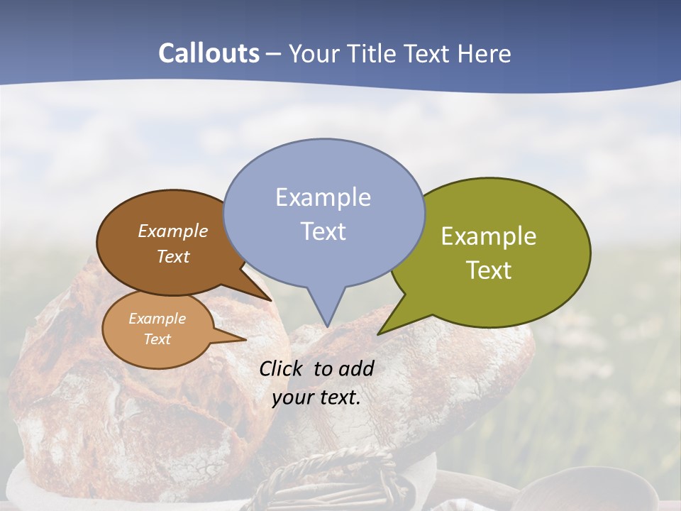 Table Rye Cereal PowerPoint Template