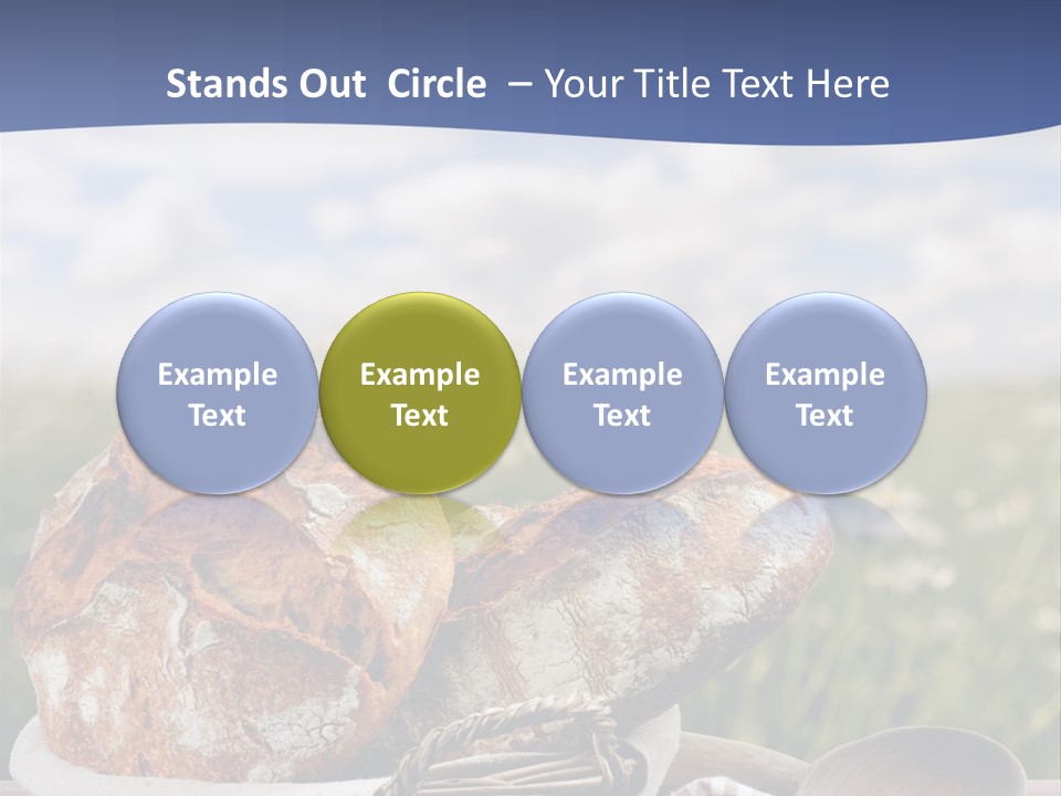 Table Rye Cereal PowerPoint Template