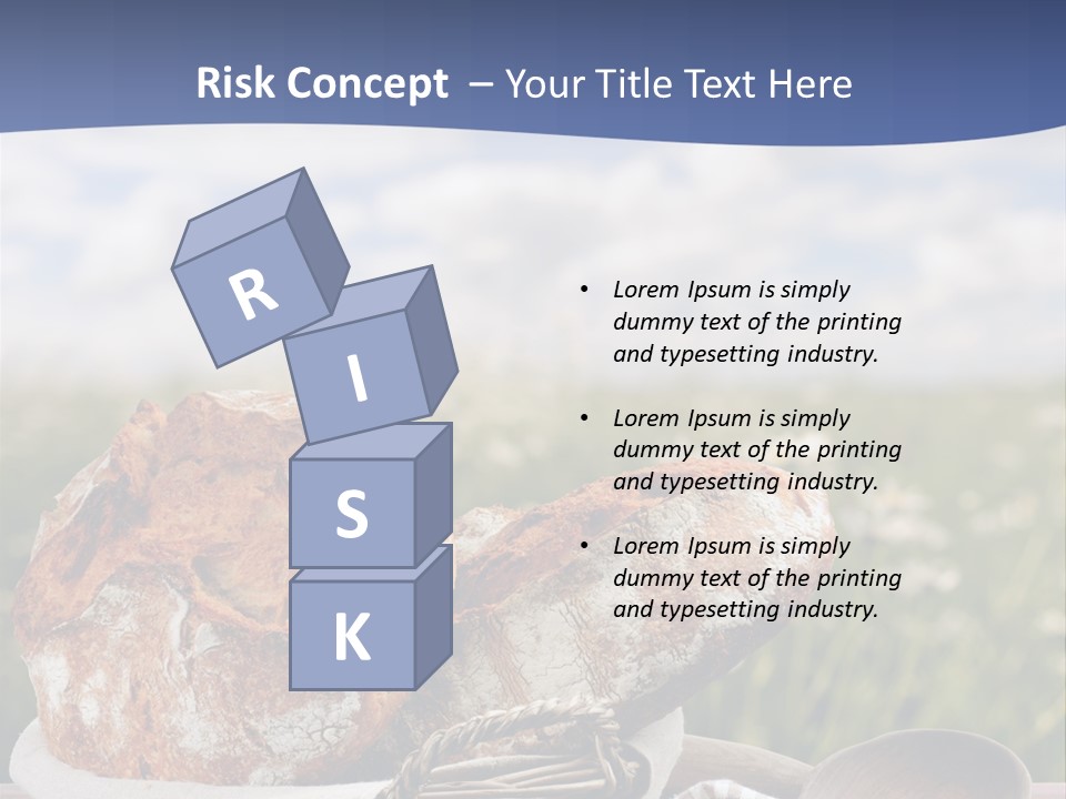 Table Rye Cereal PowerPoint Template