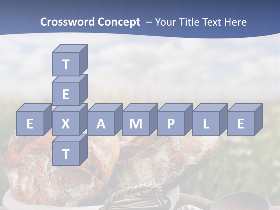 Table Rye Cereal PowerPoint Template
