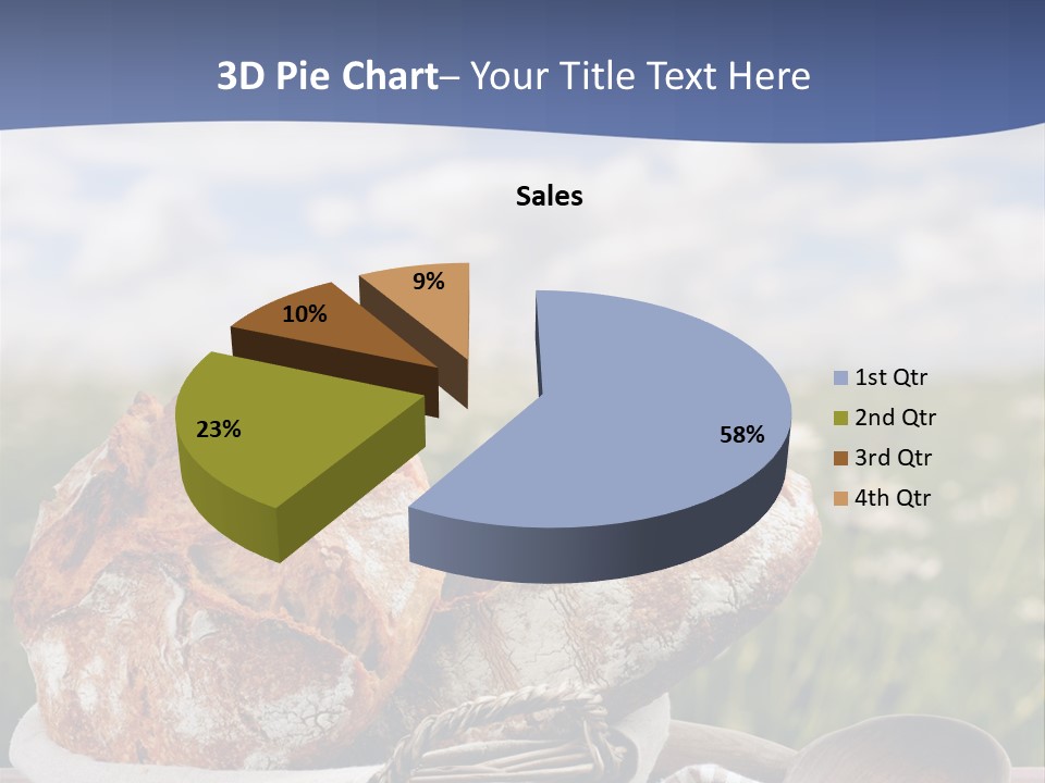Table Rye Cereal PowerPoint Template