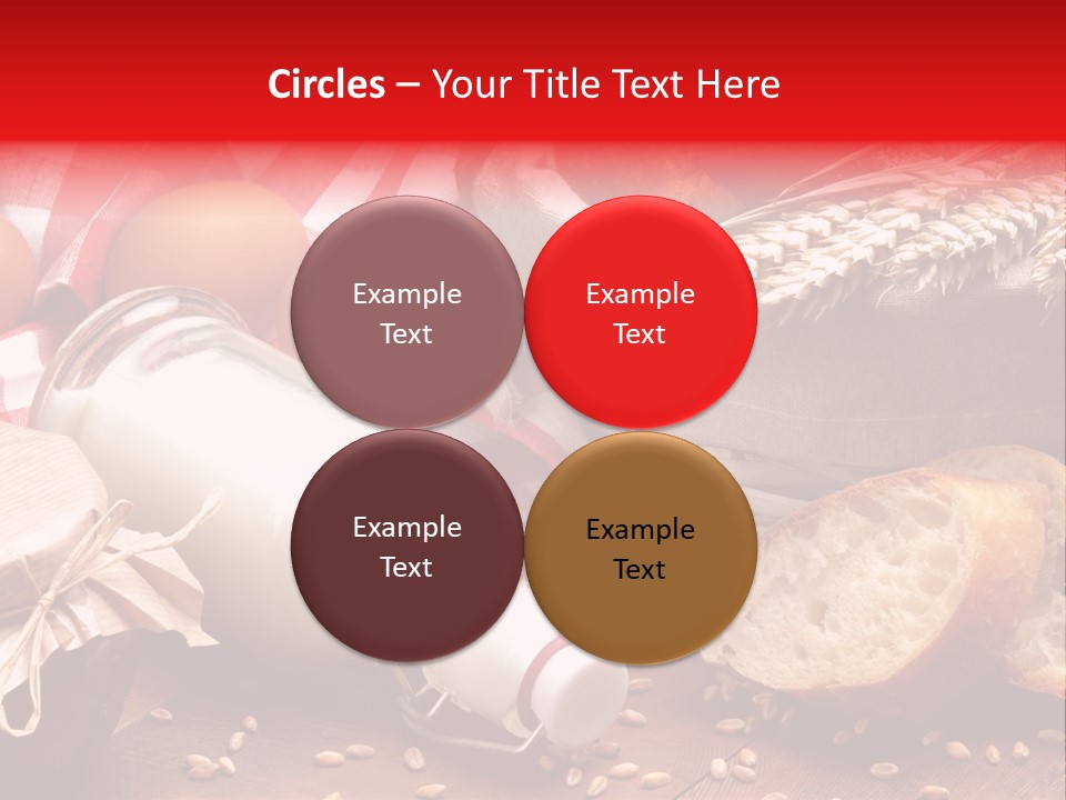 White Bakery Fresh PowerPoint Template