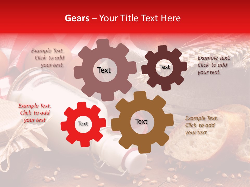 White Bakery Fresh PowerPoint Template