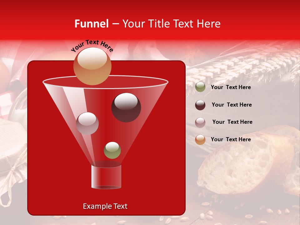 White Bakery Fresh PowerPoint Template