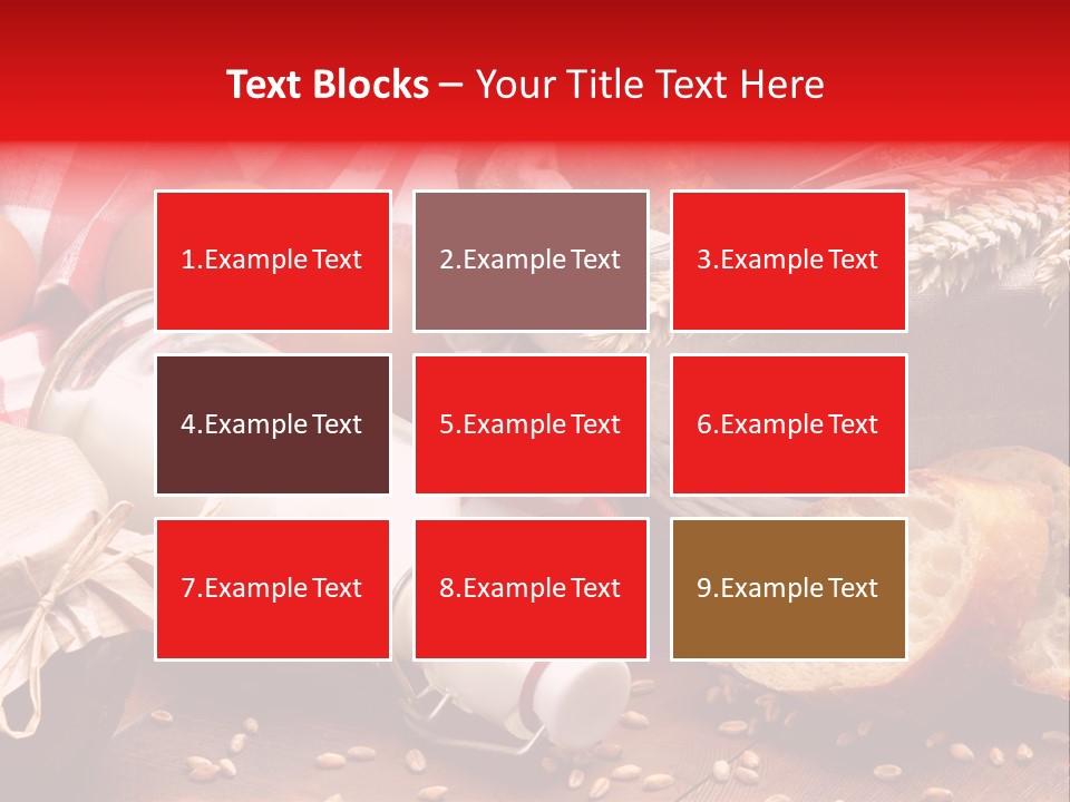 White Bakery Fresh PowerPoint Template