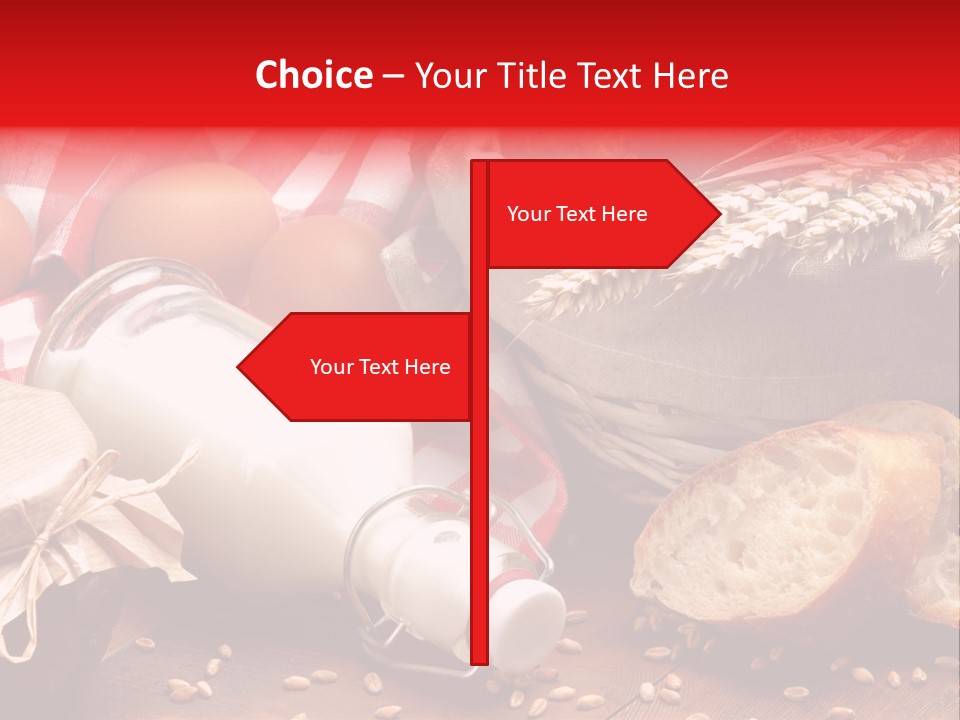 White Bakery Fresh PowerPoint Template