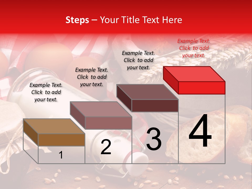 White Bakery Fresh PowerPoint Template