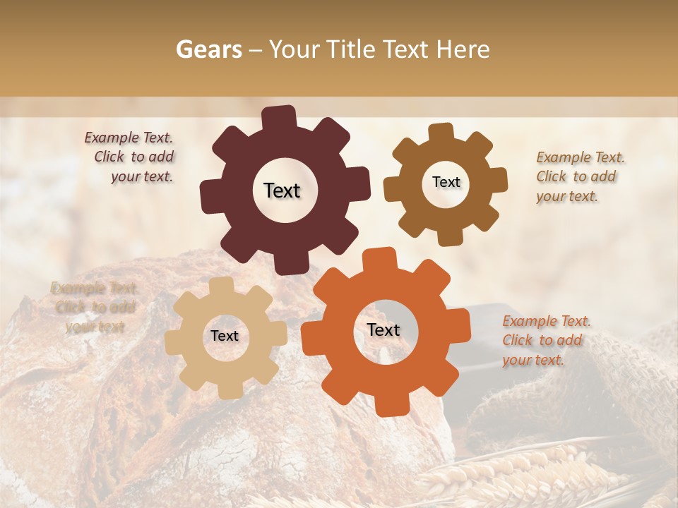 Harvest Homemade Crop PowerPoint Template