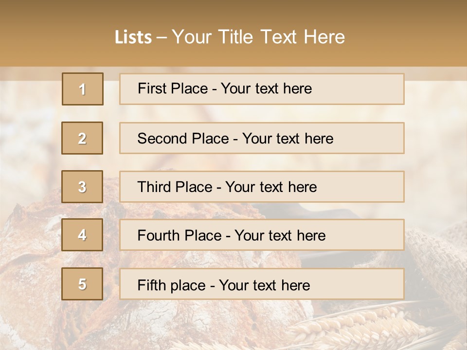 Harvest Homemade Crop PowerPoint Template