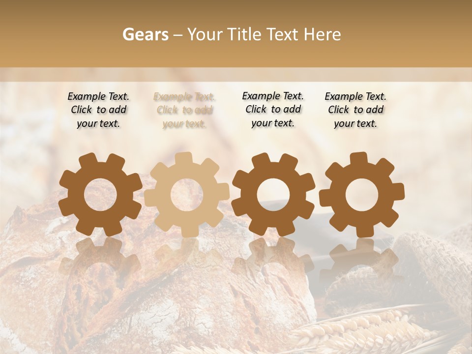 Harvest Homemade Crop PowerPoint Template