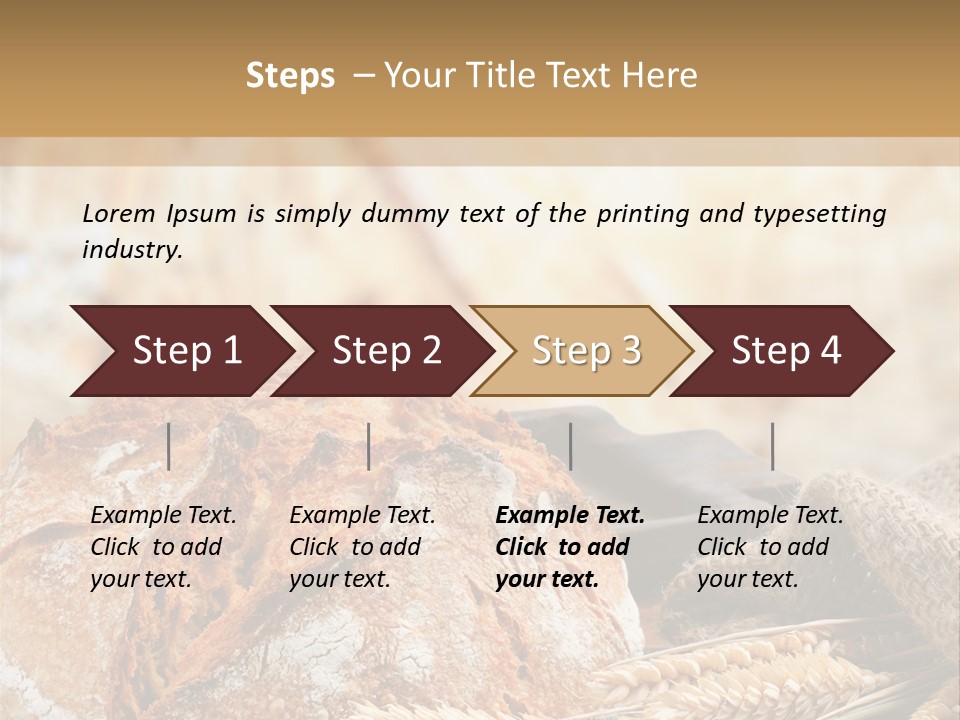 Harvest Homemade Crop PowerPoint Template