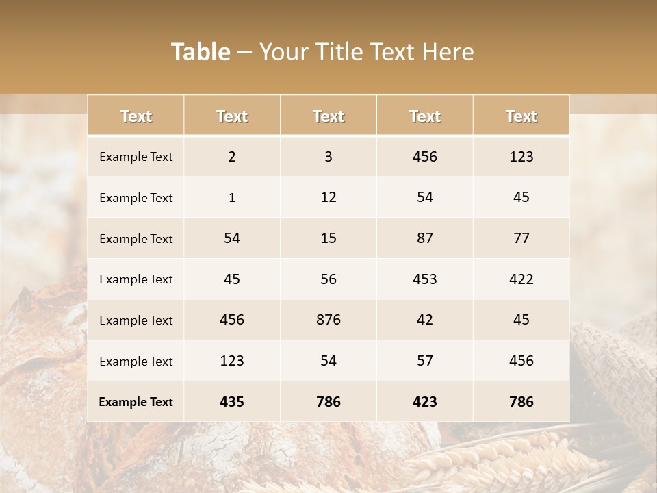 Harvest Homemade Crop PowerPoint Template