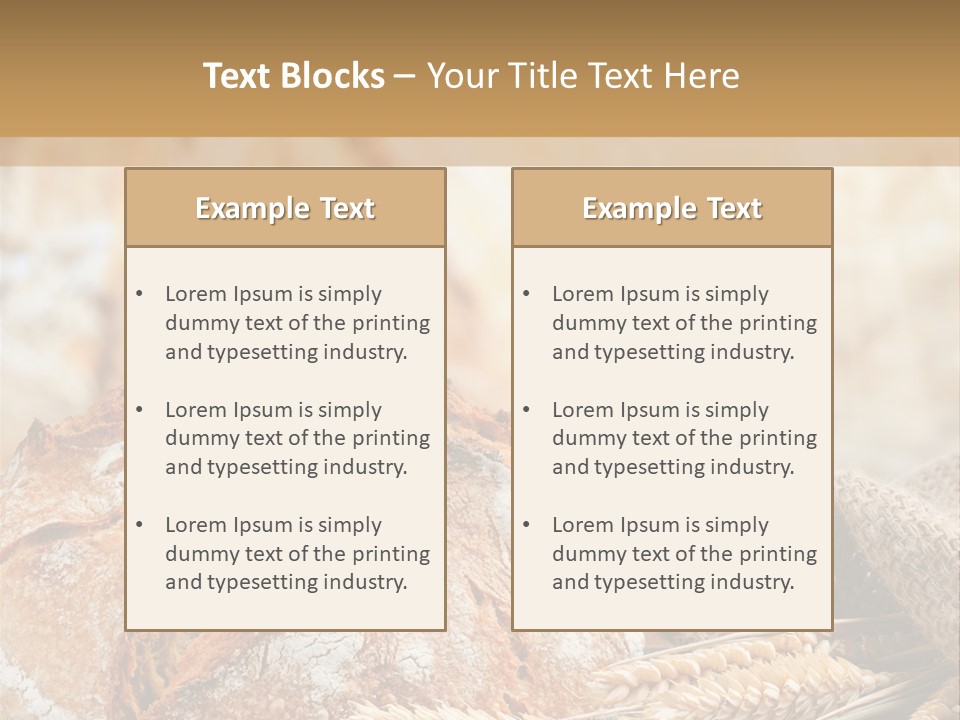 Harvest Homemade Crop PowerPoint Template