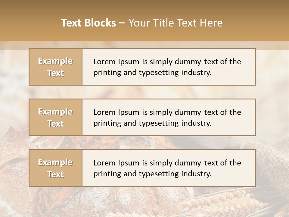 Harvest Homemade Crop PowerPoint Template