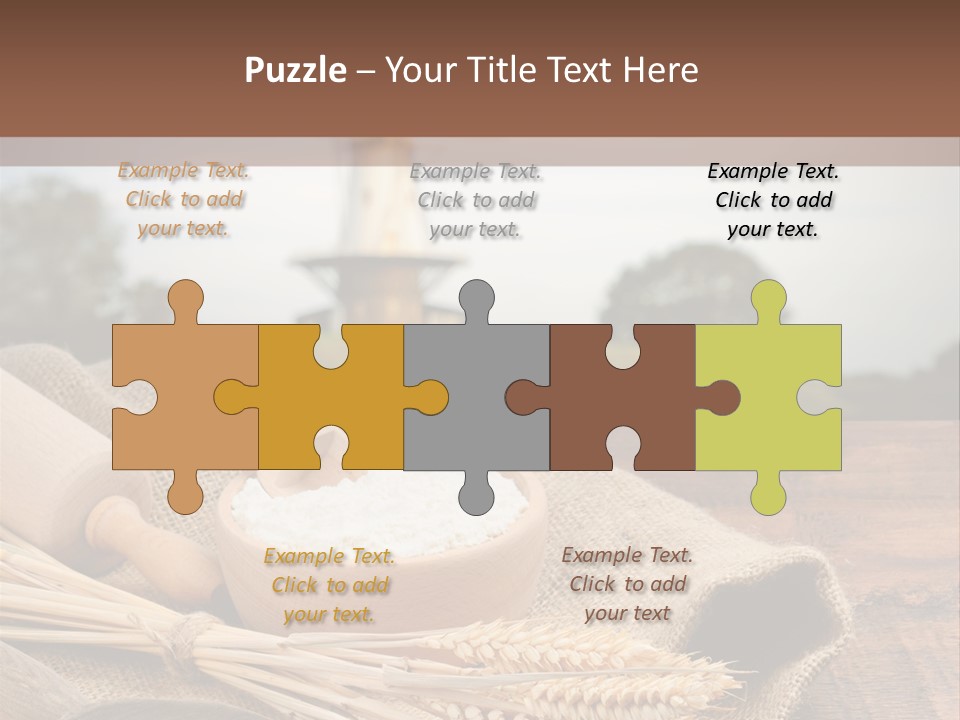 Diet Healthy Harvest PowerPoint Template