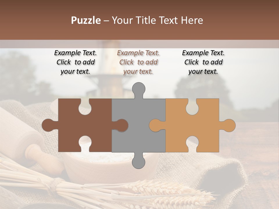 Diet Healthy Harvest PowerPoint Template