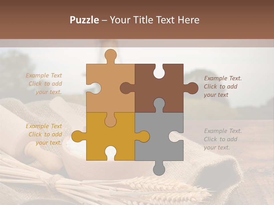 Diet Healthy Harvest PowerPoint Template