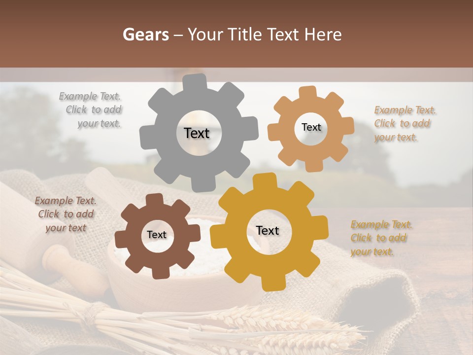 Diet Healthy Harvest PowerPoint Template