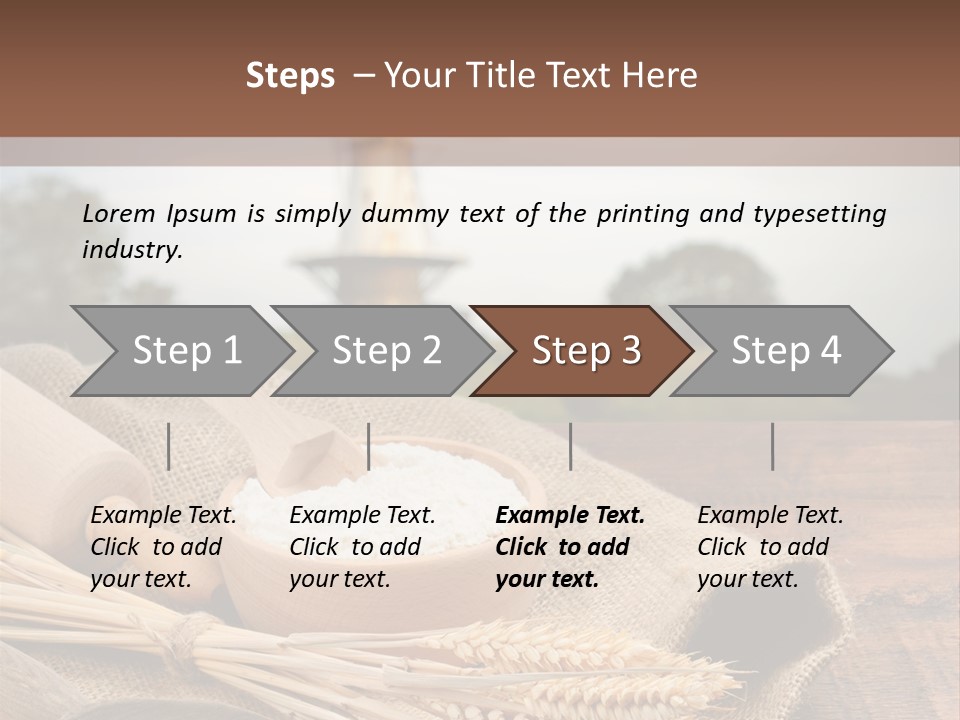 Diet Healthy Harvest PowerPoint Template