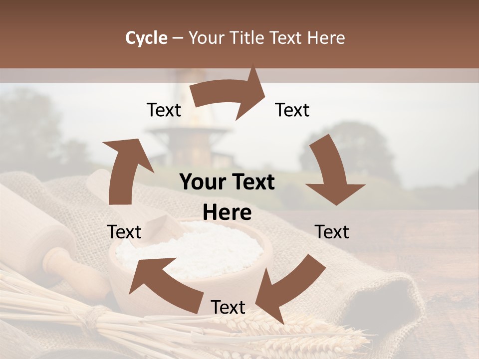 Diet Healthy Harvest PowerPoint Template