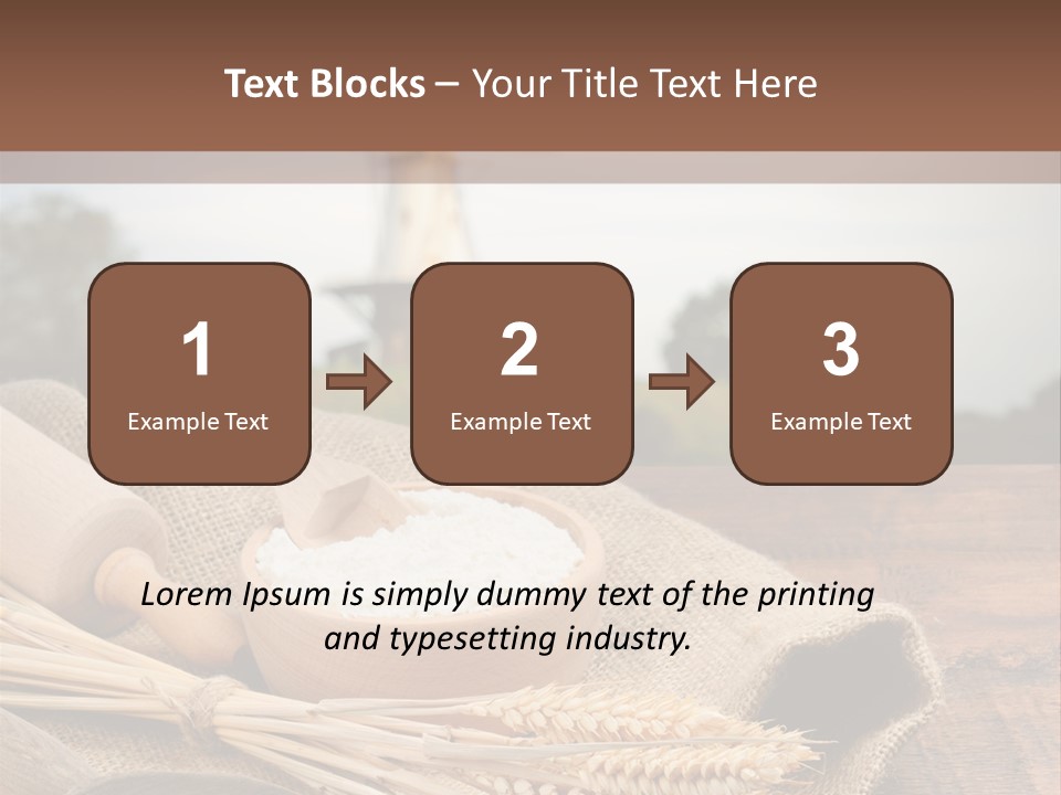 Diet Healthy Harvest PowerPoint Template