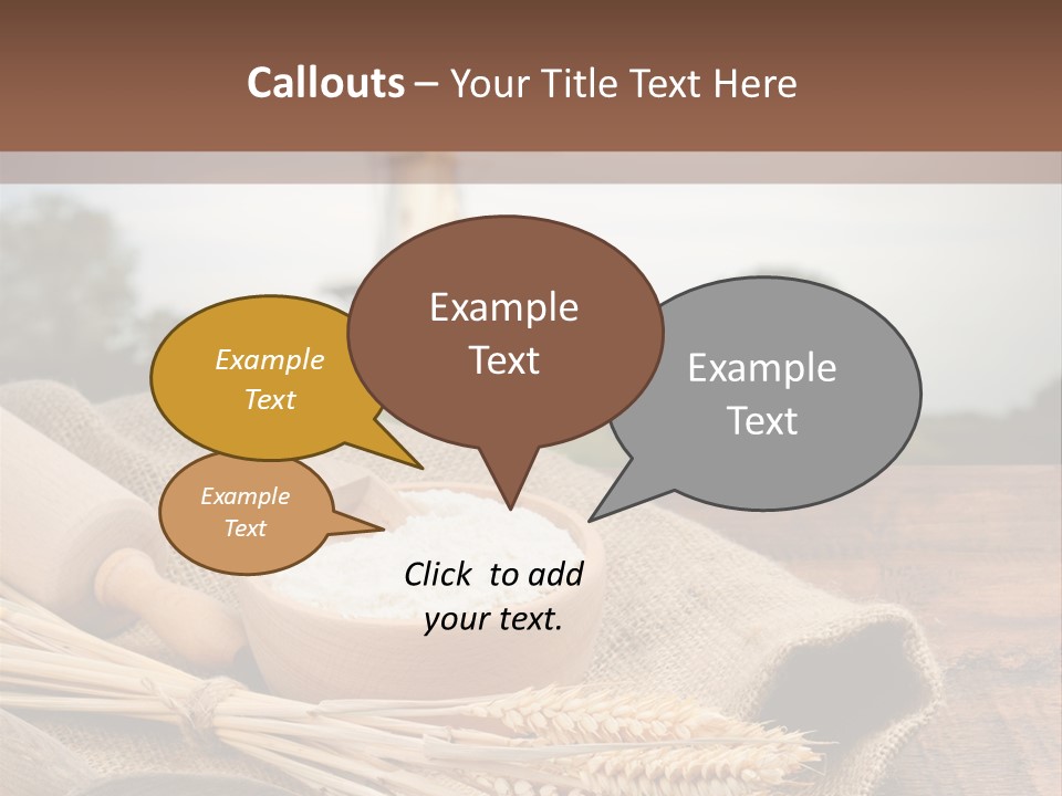 Diet Healthy Harvest PowerPoint Template
