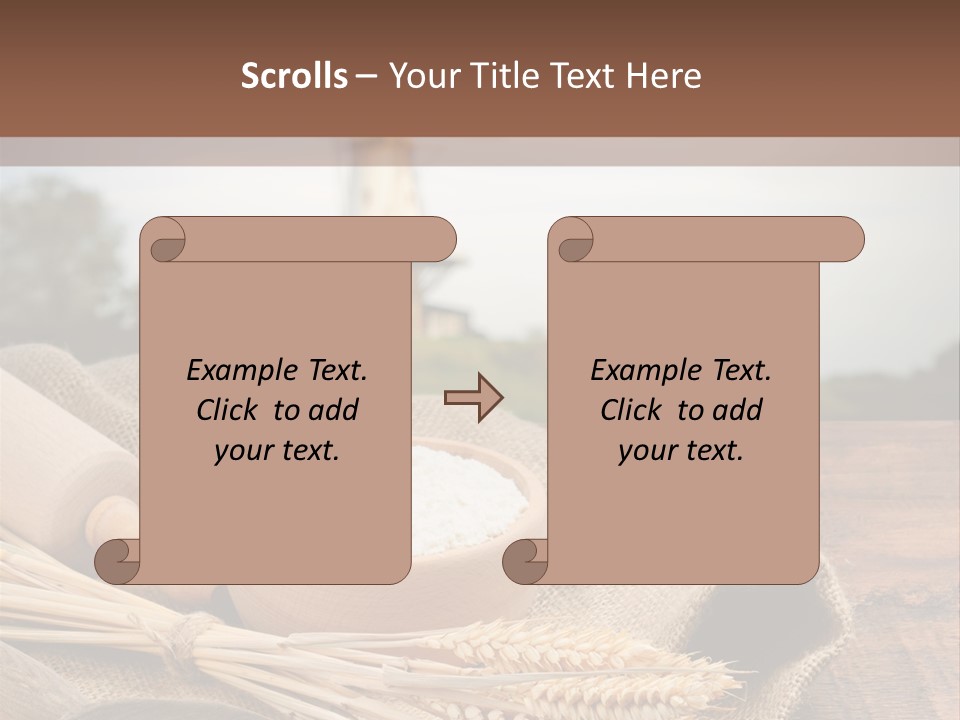 Diet Healthy Harvest PowerPoint Template