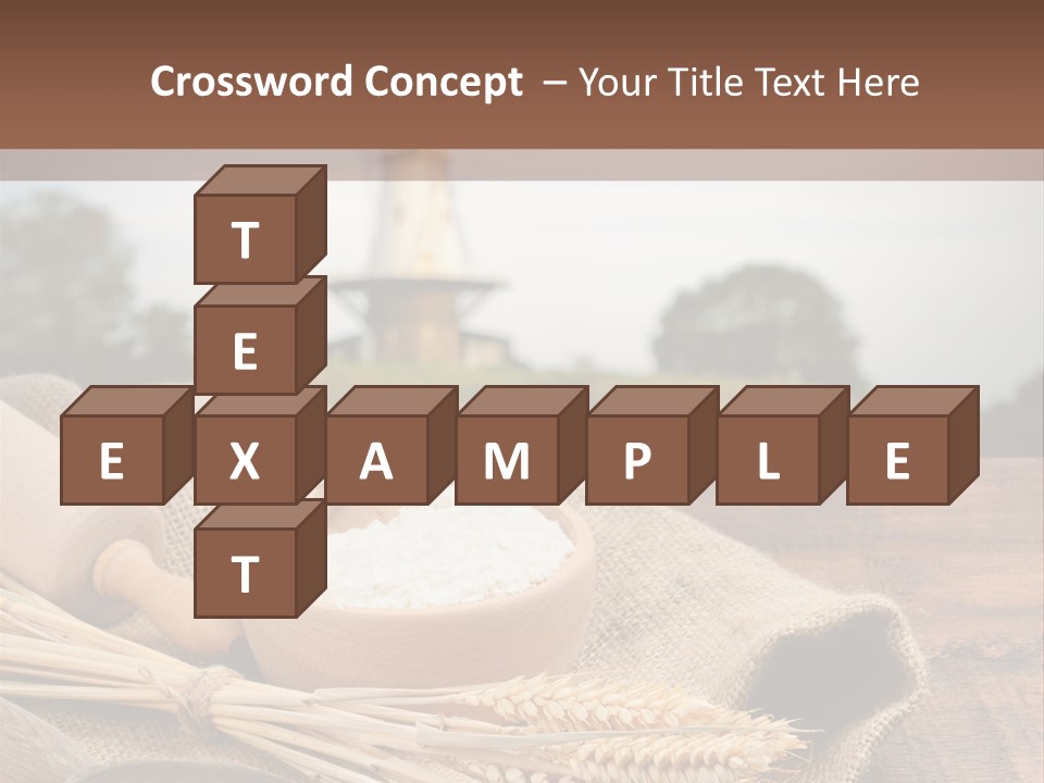 Diet Healthy Harvest PowerPoint Template