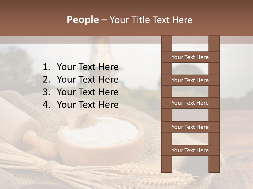 Diet Healthy Harvest PowerPoint Template