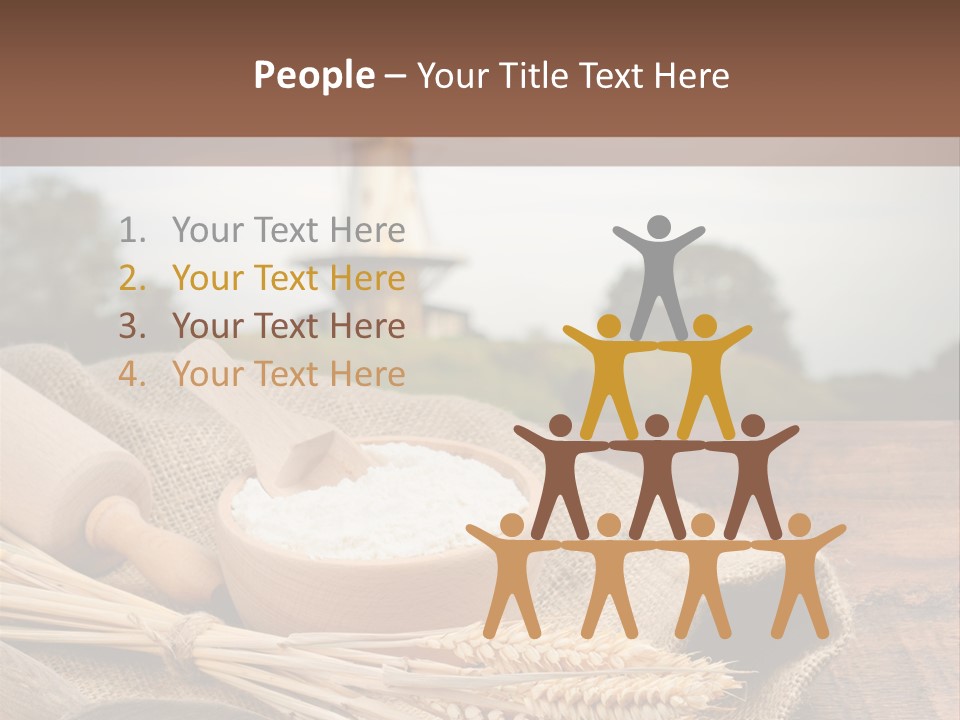 Diet Healthy Harvest PowerPoint Template
