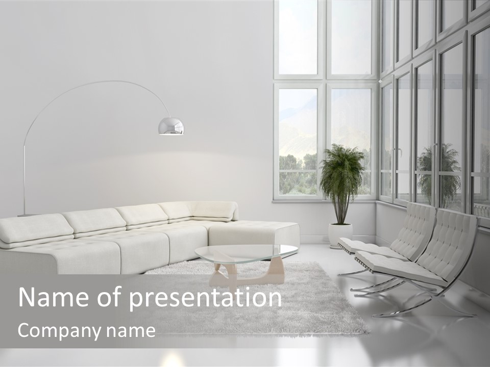 Nuovo Muro Pavimento PowerPoint Template