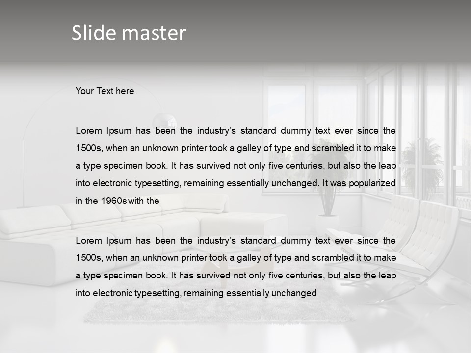 Nuovo Muro Pavimento PowerPoint Template