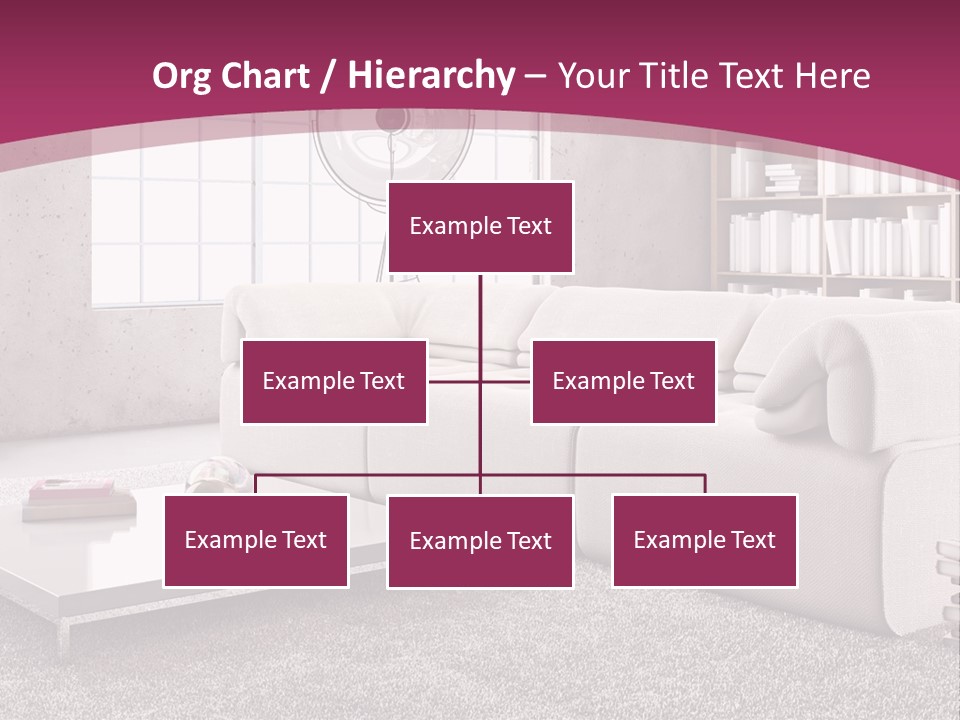 Eleganza Lampada Divano PowerPoint Template