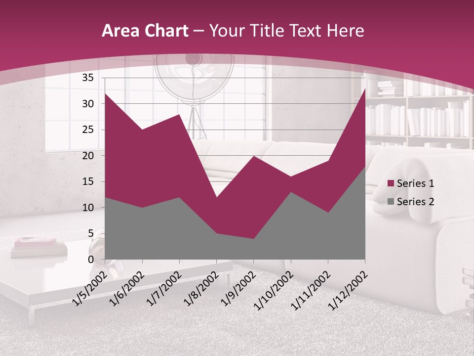 Eleganza Lampada Divano PowerPoint Template