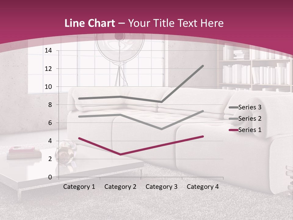 Eleganza Lampada Divano PowerPoint Template