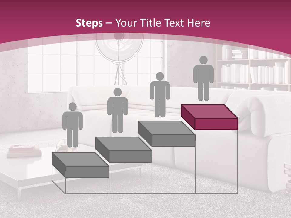 Eleganza Lampada Divano PowerPoint Template