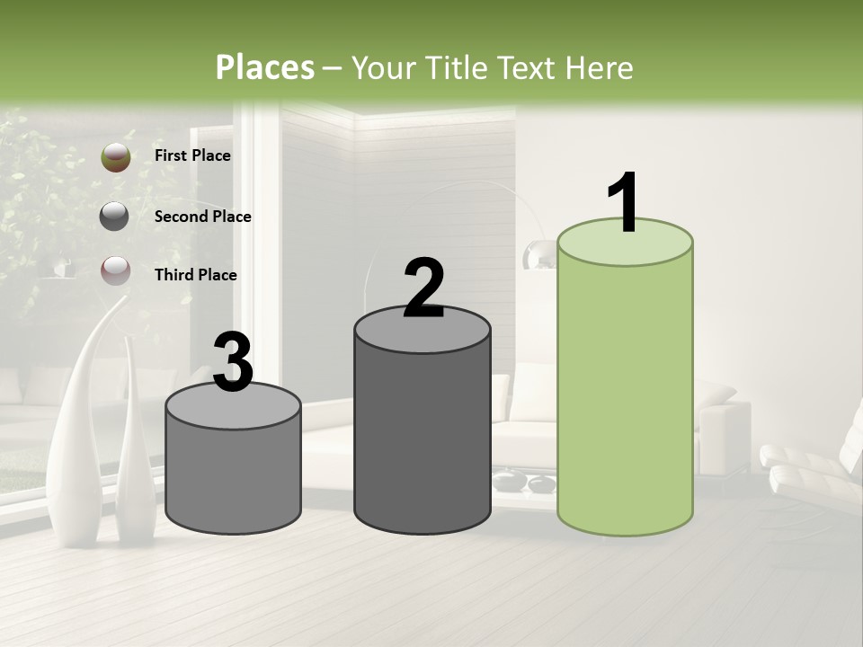 Muro Cuscino Progetto PowerPoint Template