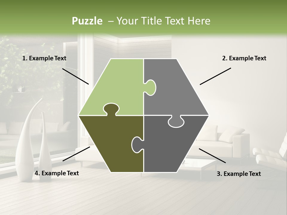 Muro Cuscino Progetto PowerPoint Template