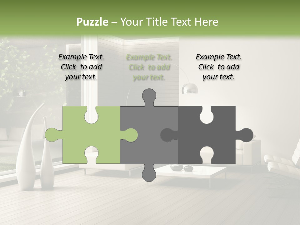 Muro Cuscino Progetto PowerPoint Template