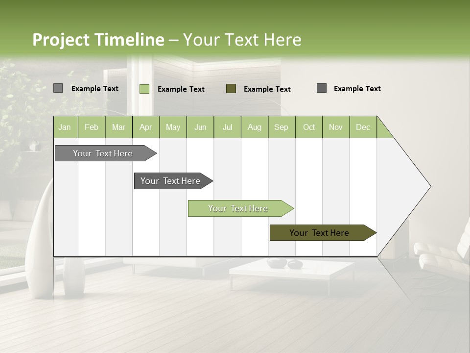 Muro Cuscino Progetto PowerPoint Template