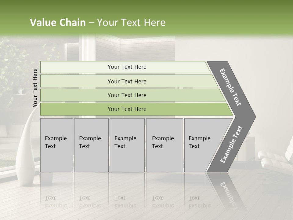 Muro Cuscino Progetto PowerPoint Template