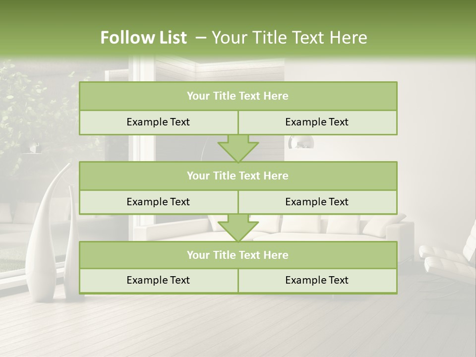 Muro Cuscino Progetto PowerPoint Template