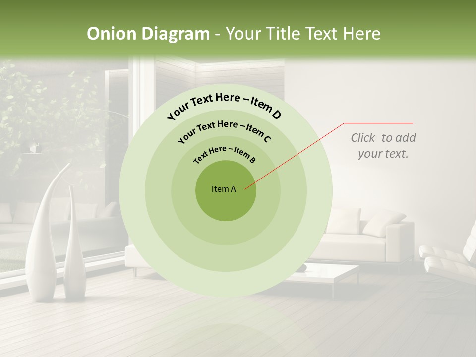 Muro Cuscino Progetto PowerPoint Template