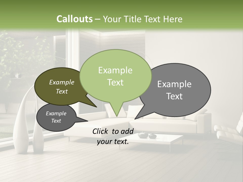 Muro Cuscino Progetto PowerPoint Template