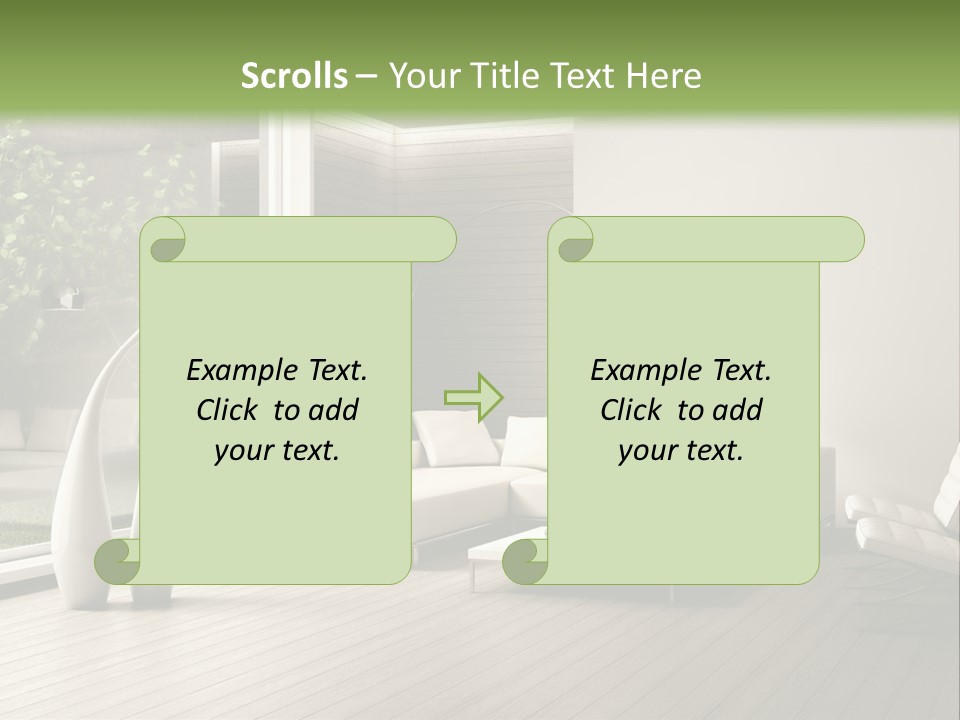Muro Cuscino Progetto PowerPoint Template