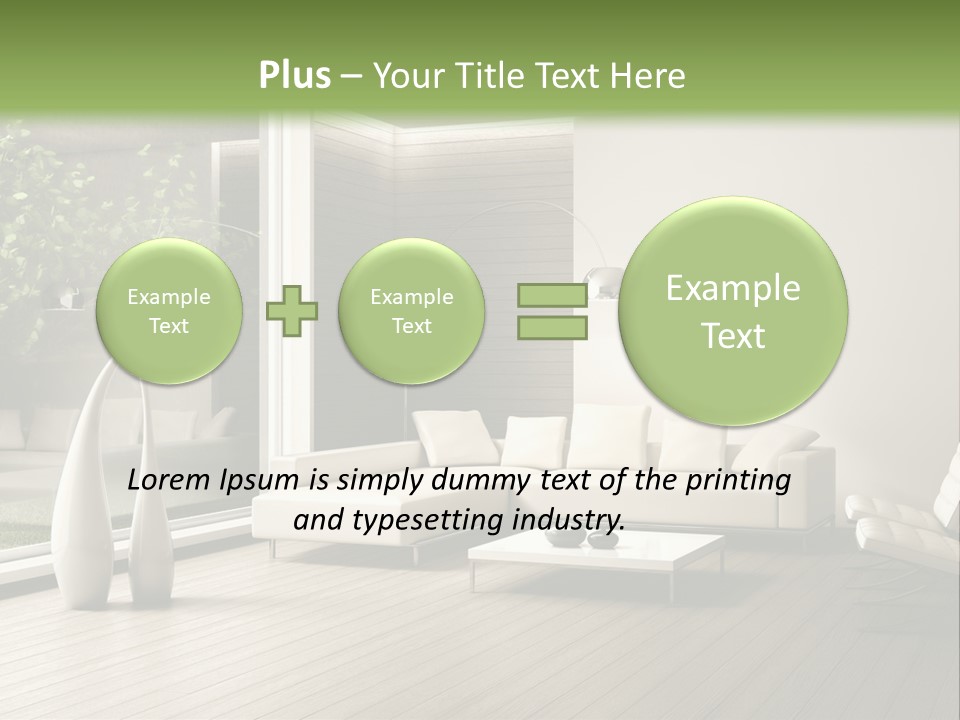 Muro Cuscino Progetto PowerPoint Template